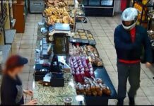 Ληστεία on camera. Αυτός είναι ο ληστής των καταστημάτων.