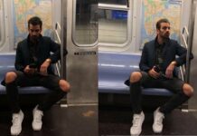 Κοπέλα έβγαλε κρυφά φωτογραφίες ένα μοντέλο στο μετρό και την πάτησε