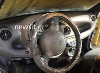 Μέσα στο αυτοκίνητο που ξεψύχησε η Ειρήνη Λαγούδη. "Θα το κάνουμε φύλλο και φτερό"