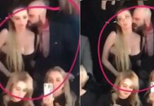 Ρωσίδα τραγουδίστρια ικανοποιεί τον σύντροφό της σε επίδειξη μόδας