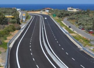 Κι όμως αυτός ο δρόμος βρίσκεται στην Κρήτη