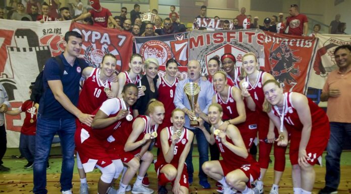 Τρίτο σερί νταμπλ για τον Ολυμπιακό. Αήττητος πρωταθλητής