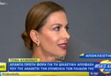 Τζίνα Αλιμόνου: «Ο Παύλος Βαρδινογιάννης είναι πατέρας των παιδιών μου»