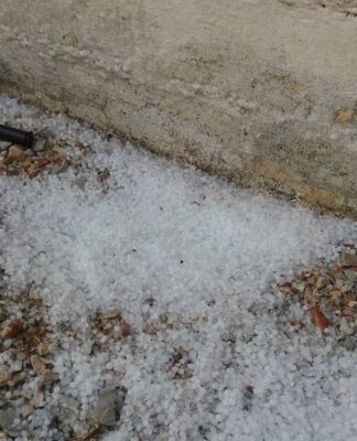 Λάρισα: Χαλάζι σε μέγεθος… κερασιού σάρωσε χωριά του δήμου Κιλελέρ