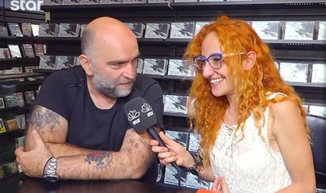Συνέβη κι αυτό! Η Φωτεινή Ψυχίδου πήρε συνέντευξη από τον πρώην σύζυγό της, Μπάμπη Στόκα