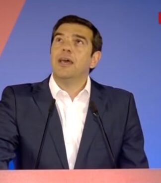 Αινιγματική ατάκα Τσίπρα όταν… αναγκάστηκε να διακόψει την ομιλία του στη Μυτιλήνη
