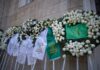 Παύλος Γιαννακόπουλος: Στεφάνια από Σπανούλη και Αγγελόπουλους στη Μητρόπολη