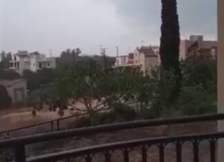 Κρήτη: Άνοιξαν οι ουρανοί σε Ηράκλειο και Λασίθι – Νερό με το τουλούμι λόγω "Μίνωα"