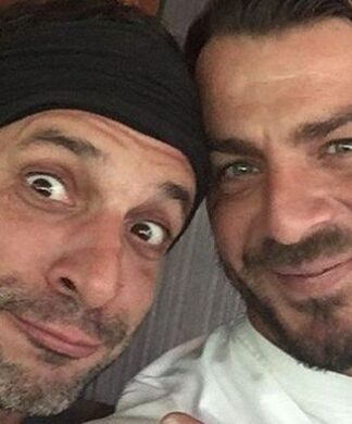 Το πεταχτό φιλί του Αγγελόπουλου στη μύτη του Χρανιώτη!