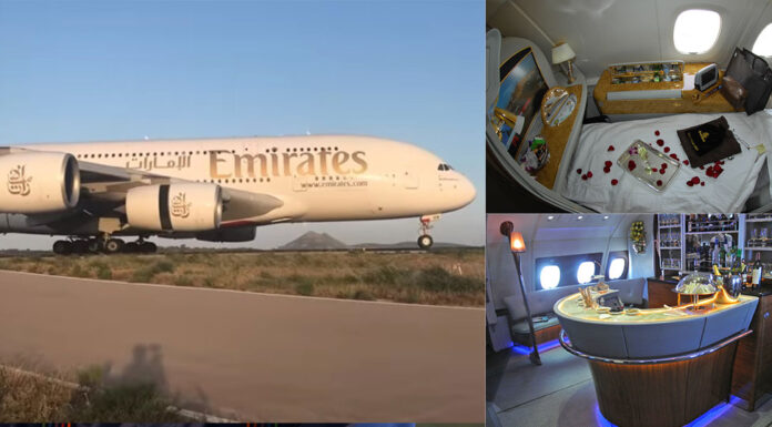 «Bασιλιάς των αιθέρων»: To γιγάντιο Α380 προσγειώνεται στο «Ελ. Βενιζέλος»