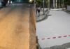 Χάλασε ο πρώτος «λευκός» δρόμος στην Αθήνα με την πρώτη βροχή