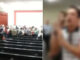 Μπήκαν στην εκδήλωση του ΣΥΡΙΖΑ για το Σκοπιανό και τραγούδησαν το «Μακεδονία Ξακουστή»