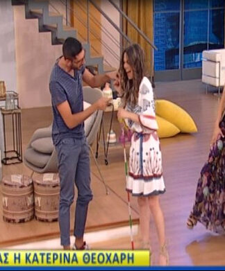 Η «κοντή» του «Παρά Πέντε», πήγε καλεσμένη στην Καινούργιου και μετρήσανε το ύψος της