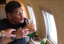 Μουντιάλ 2018: "Αδιόρθωτος" Μαραντόνα. Έπινε σφηνάκια στο αεροπλάνο