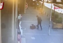 Σοκαριστικές εικόνες. Χτυπούσε την πρώην γυναίκα του στη μέση του δρόμου