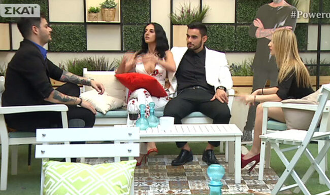 Power of love: Τζούλια σε Σάκη: «Η συμπεριφορά σου ήταν απαράδεκτη. Έδειξες εχθρικότητα»