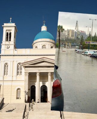 Πνίγηκε πάλι ο Πειραιάς με μια μπόρα!