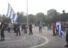 Γιούχαραν και την Αχτσιόγλου έξω από το δημαρχείο Θεσσαλονίκης