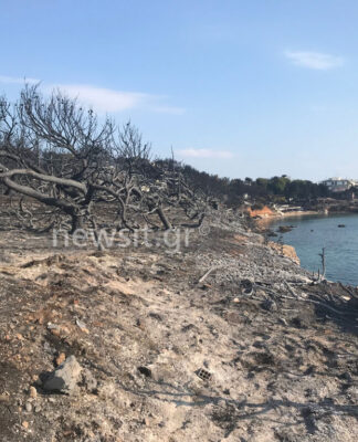 Φωτιά στην Αττική: Εδώ γράφτηκε το μεγαλύτερο κεφάλαιο της τραγωδίας στο Μάτι – video