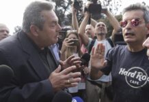 Καμμένος σε πυρόπληκτους: «Μόνο 5 πνίγηκαν»