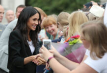 Μέγκαν Μαρκλ: Χάζεψε κόσμο με γόβα στιλέτο.