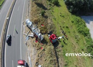 Ένας νεκρός σε τροχαίο με βυτιοφόρο στην Εγνατία – video
