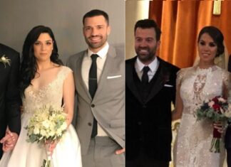 O Kωνσταντίνος Αργυρός πάντρεψε την τρίδυμη αδελφή του και λάμπει από χαρά