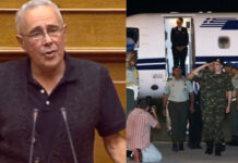 Ζουράρις: «Aπαράδεκτη και υπερβολική η υποδοχή των δυο Ελλήνων στρατιωτικών»
