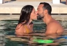 Τανιμανίδης-Μπόμπα: Τα καυτά φιλιά τους μέσα στην πισίνα – Ποιος όμως τους διέκοψε;