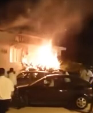 Πανικός και ουρλιαχτά σε γαμήλιο γλέντι στη Λάρισα: Φλόγες τύλιξαν κέντρο διασκέδασης