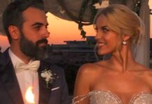 Μαντώ Γαστεράτου: Οι πρώτες φωτογραφίες του παραμυθένιου γάμου της, την ώρα που δύει ο ήλιος!