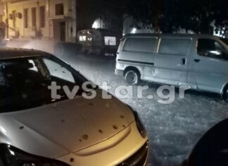 Καιρός: Πλημμύρισαν σπίτια στην Εύβοια. Απίστευτες εικόνες – video