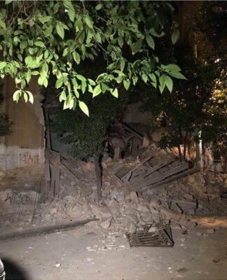 ΚΑΤΑΡΡΕΥΣΗ ΚΤΙΡΙΟΥ ΠΕΙΡΑΙΑΣ: Οι πρώτες συγκλονιστικές εικόνες