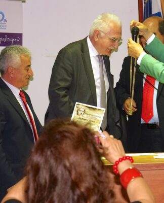 Το βραβείο Μεγάλου Αλεξάνδρου απονεμήθηκε στον Γιώργο Τσούκαλη