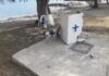 Γκρέμισαν εκκλησάκι στη Λέσβο