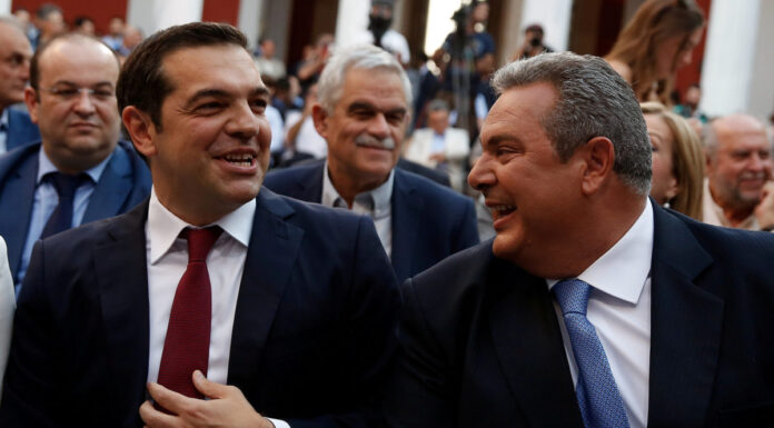 Τσίπρας – Καμμένος: «Μυστική» συνάντηση στη… Ρηγίλλης
