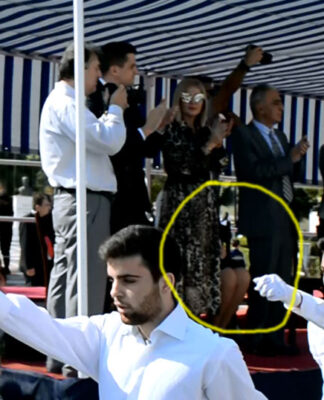 Όλοι όρθιοι εκτός από τη Βουλευτή του ΣΥΡΙΖΑ Πιερίας στο “Μακεδονία Ξακουστή”