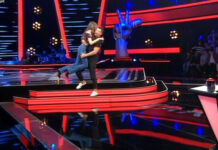 The Voice: Κόντεψε να σωριαστεί στο πλατό με την αγκαλιά και τα φιλιά του Σάκη