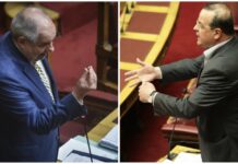 «Σκοτωμός» Κουίκ – Τριανταφυλλίδη. Παραλίγο να πιαστούν στα χέρια στην Βουλή.