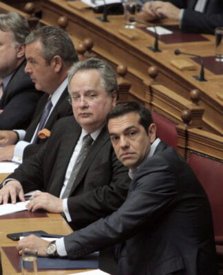 ΕΣΤΙΑ: Στημένη η κόντρα Τσίπρα – Καμμένου και μάλιστα εν αγνοία Κοτζιά