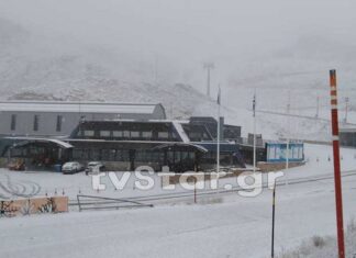 Καιρός: Δυνατή χιονόπτωση στoν Παρνασσό – Στα λευκά προς Αθανάσιο Διάκο Φωκίδας – video