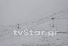 Καιρός: Μαγικές εικόνες. Έπεσαν τα πρώτα χιόνια στα ορεινά – video