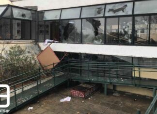 Η επόμενη μέρα στο "βομβαρδισμένο" ΑΠΘ, μετά τα επεισόδια – Σοκαριστικές εικόνες από τις καταστροφές.