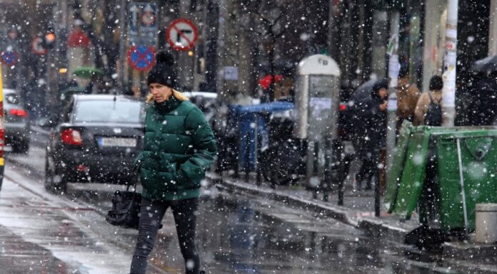 Μέχρι και -5 βαθμοί Κελσίου. Παγωμένη Παρασκευή με χιόνια και βροχές. Αναλυτική πρόγνωση του καιρού