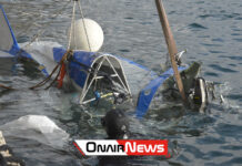 Μεσολόγγι: Ανελκύθηκε το αεροσκάφος του άτυχου πιλότου, Παναγιώτη Κεφαλά – video, pics