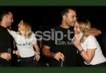 Ασλανίδου: Η νυχτερινή έξοδος με τον σύντροφό της και τα τρυφερά τετ α τετ