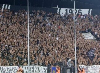 «Αλήτες, προδότες, πολιτικοί, η Μακεδονία είναι ελληνική» – Ο λαός του ΠΑΟΚ κατακεραυνώνει Τσίπρα και «πρόθυμους» (βίντεο)