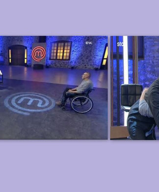 MasterChef: Μπήκε στο πλατό με αναπηρικό αμαξίδιο! Η συγκίνηση και η μεγάλη αγκαλιά των κριτών!