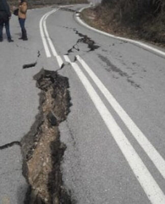 Καταρρέει ο Ταΰγετος. Μεγάλα προβλήματα από τις κατολισθήσεις
