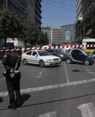 Κυκλοφοριακές ρυθμίσεις στο κέντρο της Αθήνας την Πρωτοχρονιά